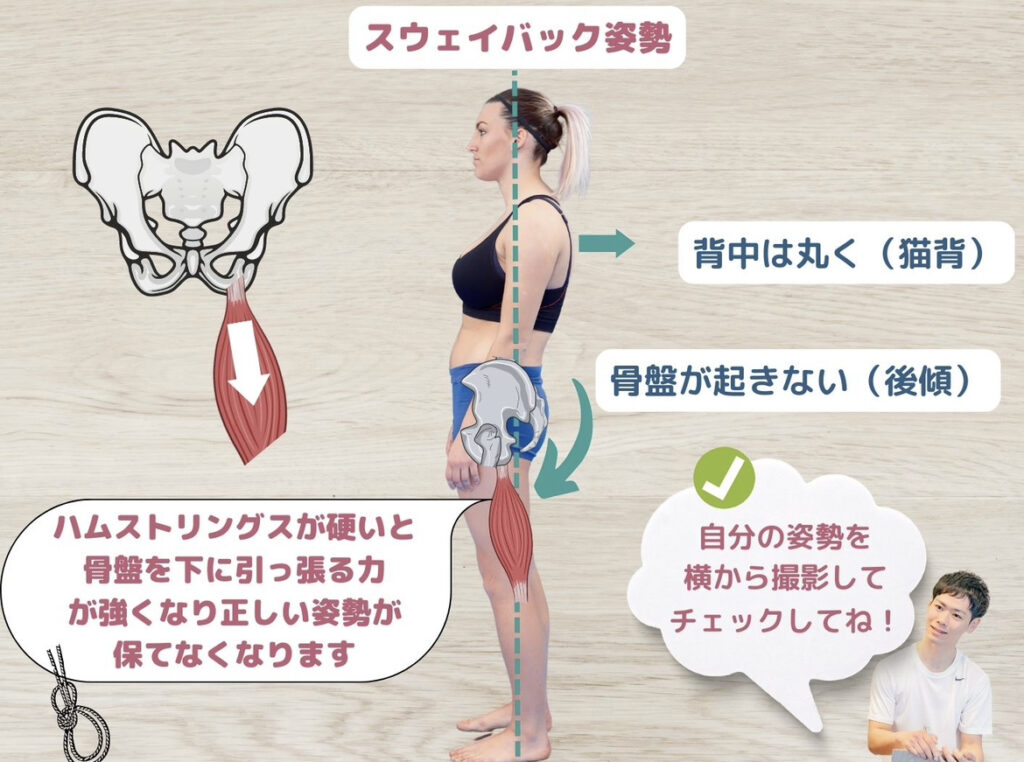 柔軟性不足のデメリット①正しい姿勢を保てない