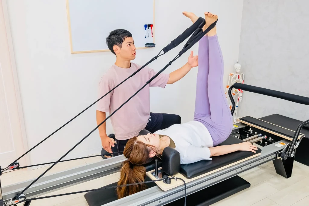 T'spilatesのマシンピラティス