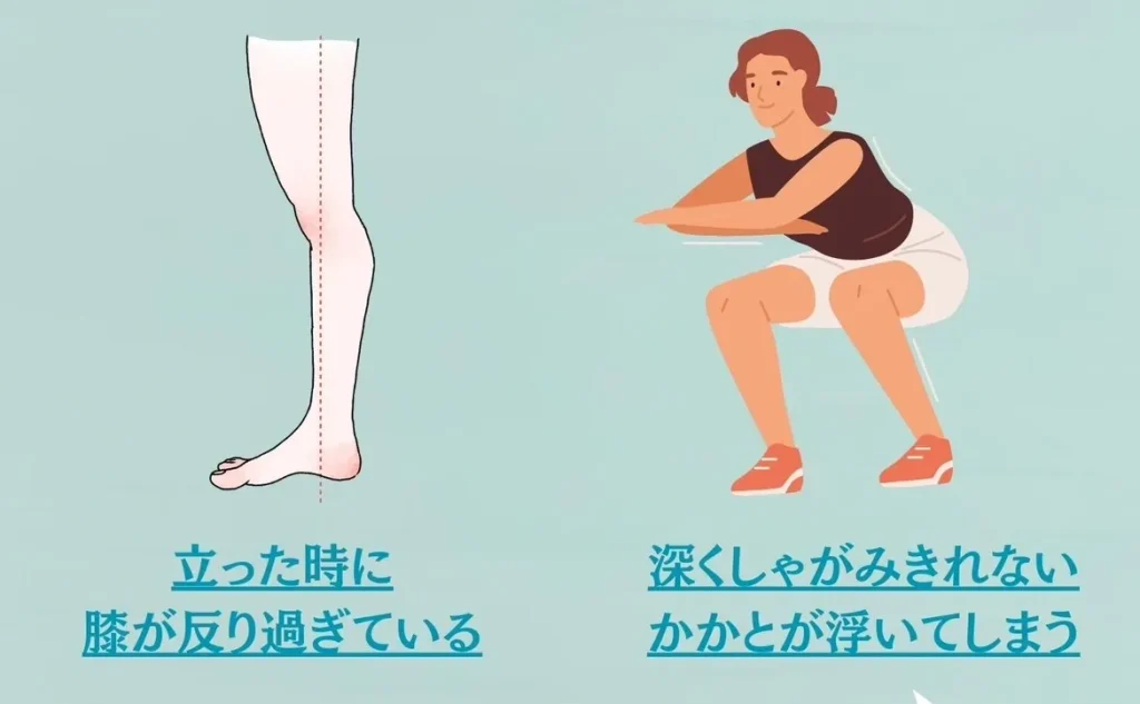 まずは足首を簡単チェック!