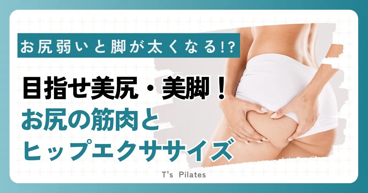 脚の太さに悩む人必見!お尻美人を目指す外旋筋群の攻略
